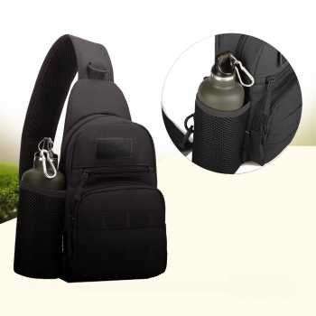 Tas selempang crossbody bag minimalis tahan air desain militer