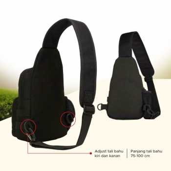 Tas selempang crossbody bag minimalis tahan air desain militer x216 (1)