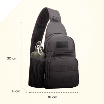 Tas selempang crossbody bag minimalis tahan air desain militer x216 (4)