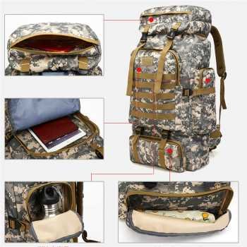 Mojoyce tas ransel militer hiking kamuflase oxford waterproof 80l mj600 (2)
