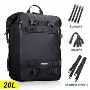 Rhinowalk tas ransel motor touring back seat storage bag mt21610